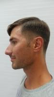  Стрижка модельная (мужская) + сушка волос феном,