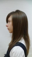  Стрижка модельная (женская), Укладка волос феном. Выполняется с обязательным применением укладочных средств или средств по уходу, расчёсок, брашингов. Так же в работе используется утюжок или диффузор.,