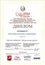 Москва. XVI Чемпионат России;  